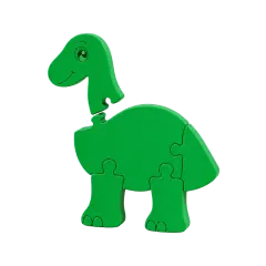 Dino Dinossauro Quebra Cabeça de Montar — foto 1