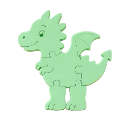 Draco Dragão Quebra Cabeça de Montar — foto 1