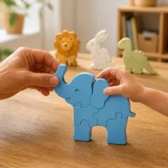 Kito Elefante Quebra Cabeça de Montar — foto 2
