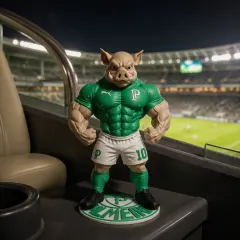 Porco Palmeiras Mascote Colecionável — foto 2