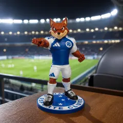 Raposa Cruzeiro Mascote Colecionável — foto 2