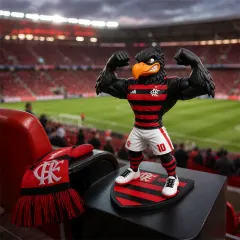 Urubu Flamengo Mascote Colecionável — foto 2