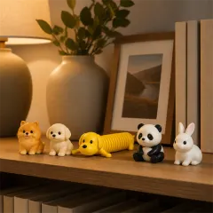Bento Cachorro Amarelo Articulado Colecionável — foto 2