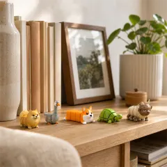 Caju Cachorro Corgi Articulado Colecionável — foto 2