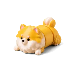 Mel Cachorro Lulu da Pomerânia Articulado Colecionável — foto 1