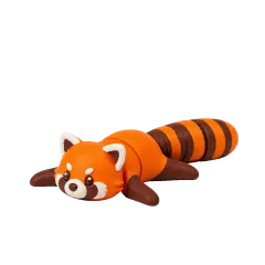 Ravi Panda Vermelho Articulado Colecionável — foto 1