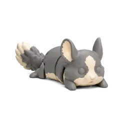 Teca Chinchila Articulado Colecionável — foto 1
