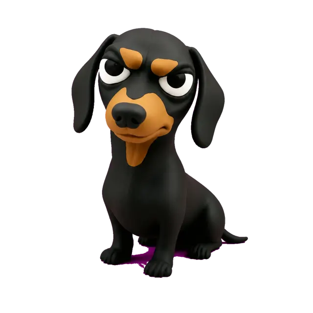 Fritz Cachorro Dachshund Colecionável
