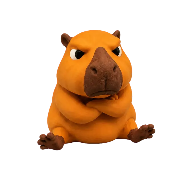 Capi Capivara Colecionável
