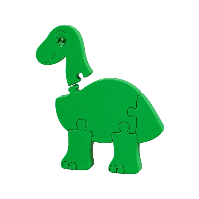 Dino Dinossauro Quebra Cabeça de Montar