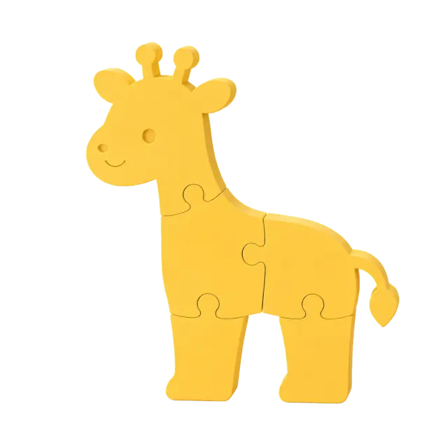 Gigi Girafa Quebra Cabeça de Montar