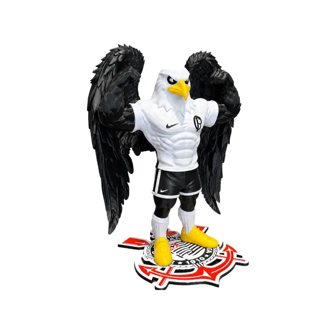 Gavião Corinthians Mascote Colecionável