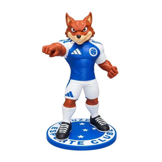 Raposa Cruzeiro Mascote Colecionável