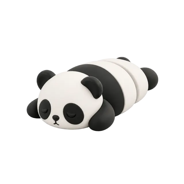 Bao Panda Articulado Colecionável