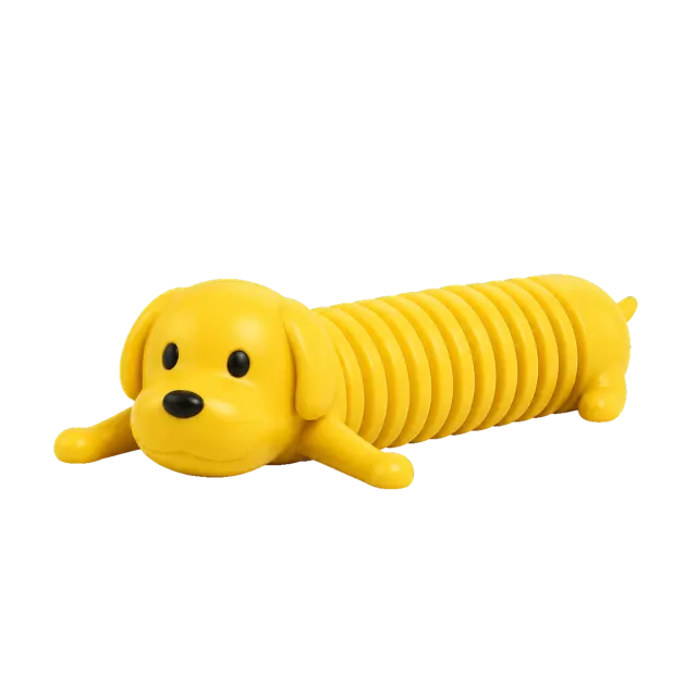 Bento Cachorro Amarelo Articulado Colecionável