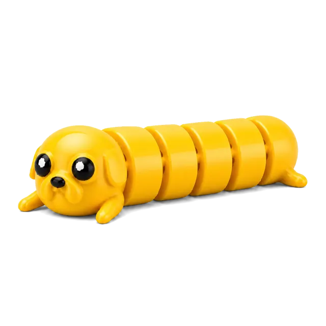 Biscoito Cachorro Amarelo Articulado Colecionável
