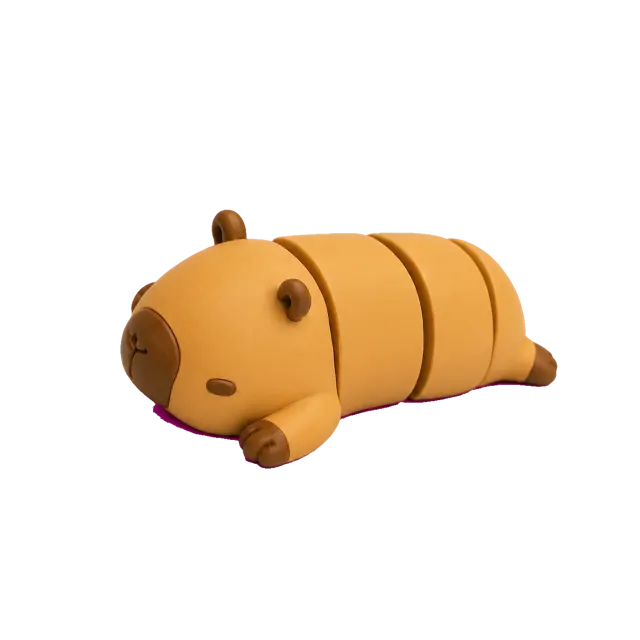 Cacau Capivara Articulado Colecionável