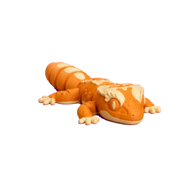 Leco Lagartixa Gecko Articulado Colecionável