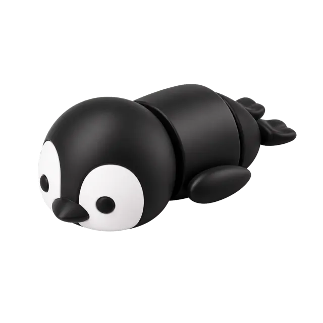 Picolé Pinguim Articulado Colecionável